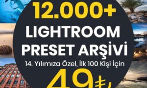Lightroom Preset Arşivi (12.000+)