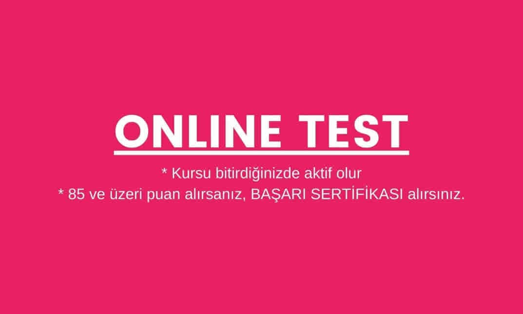 Online Test Banner