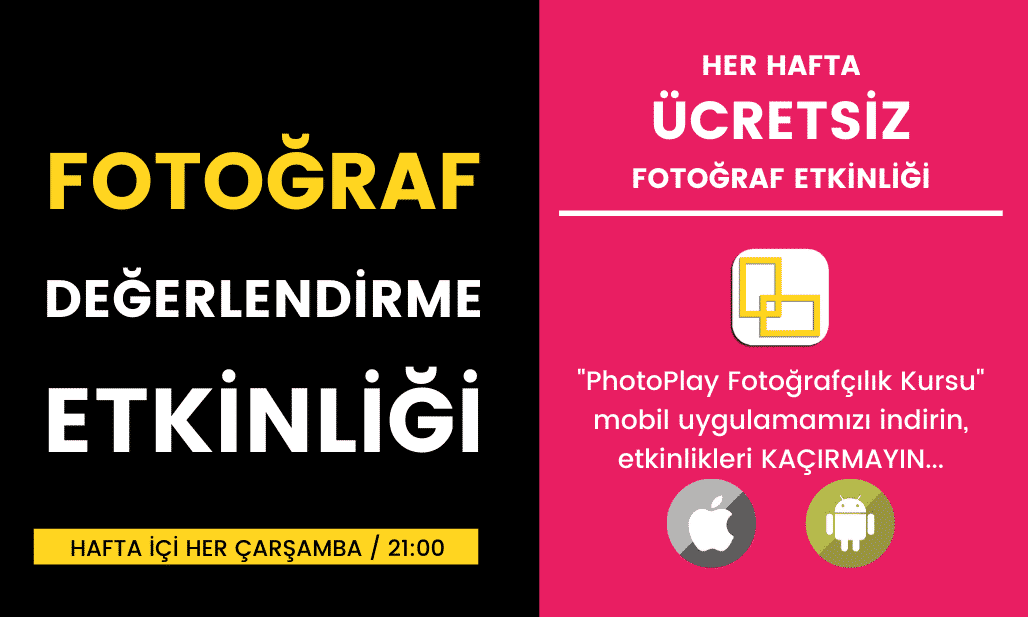 fotoğraf değerlendirme etkinliği