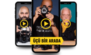 Online Üçü Bir Arada Fotoğraf Eğitimi Paketi
