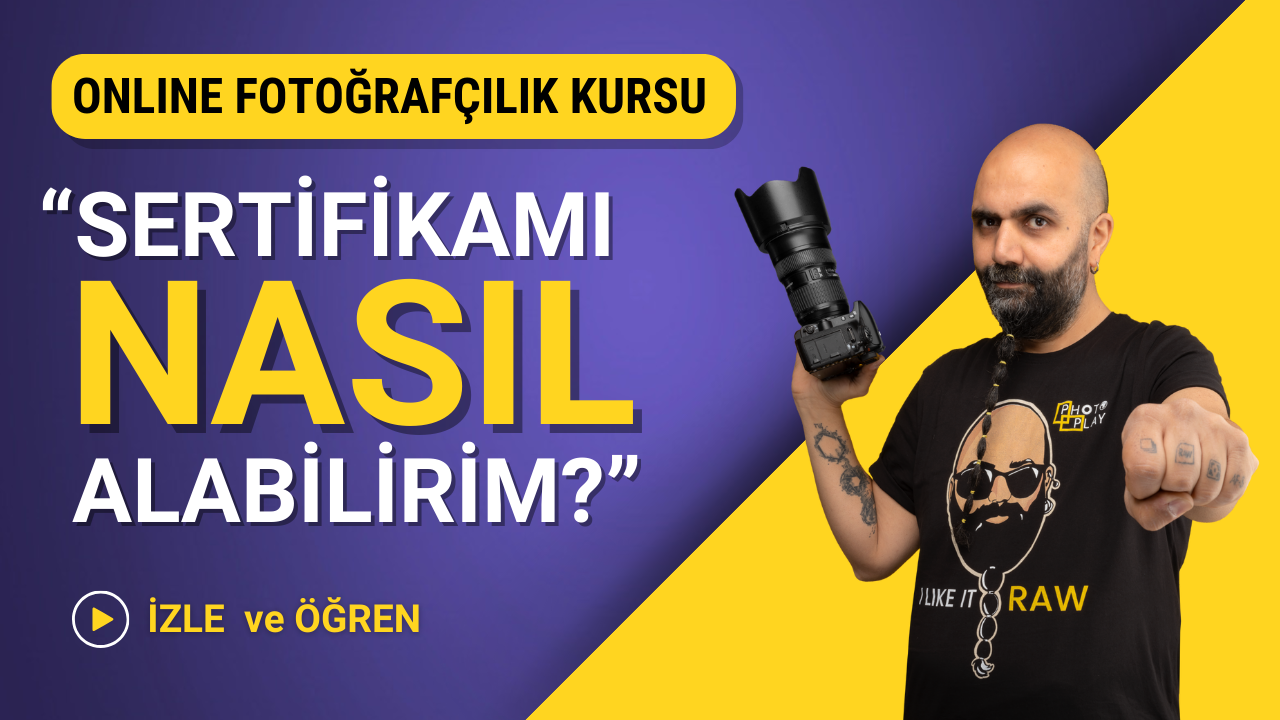 online fotoğrafçılık kursu sertifikamı nasıl alabilirim