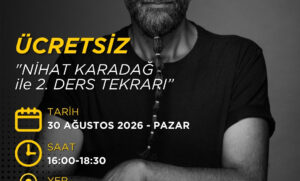 NİHAT KARADAĞ ile ÜCRETSİZ 2. DERS TEKRARI (30 Ağustos 2026)